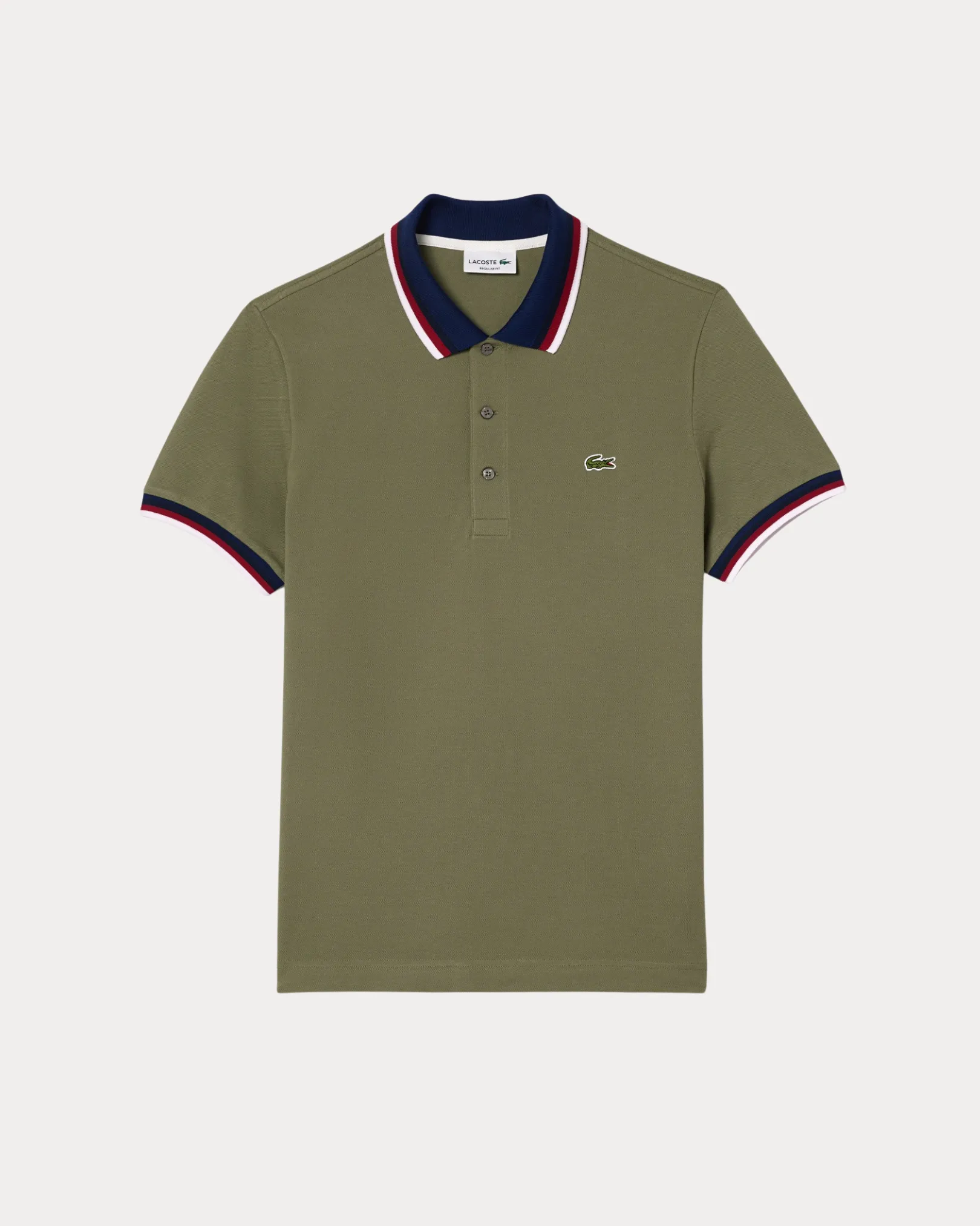 Lacoste Regular Fit Stretch Mini Piqué Polo